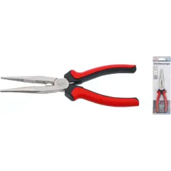 Klešče z dolgim nosom, ravne, 200 mm BGS technic