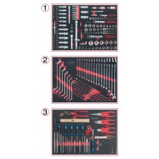 Orodje za v voziček KS TOOLS, 310 delni 713.0310