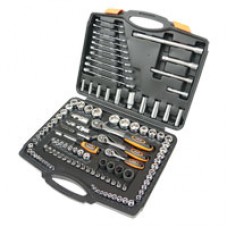 Set nasadnih ključev z ragljo, 1/2", 3/8", 1/4, 120 kos