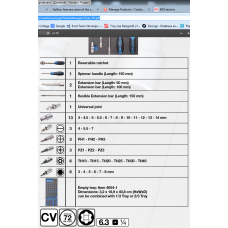 Nasadni ključi in nastavki z ragljo v polnilu (41 kosov) BGS Technic